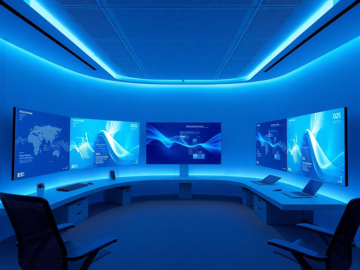 Ambiente tecnológico moderno